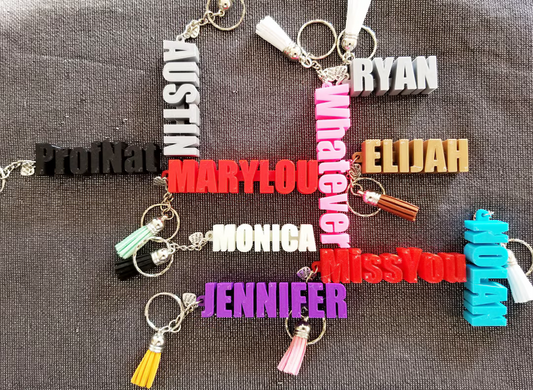 Creative 3D-Printed Group Gifts & Student Keychains