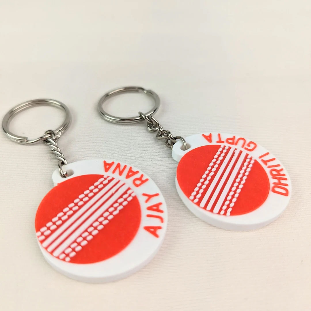 Porte-clés batte de cricket – Mini breloque sportive pour les amateurs de cricket