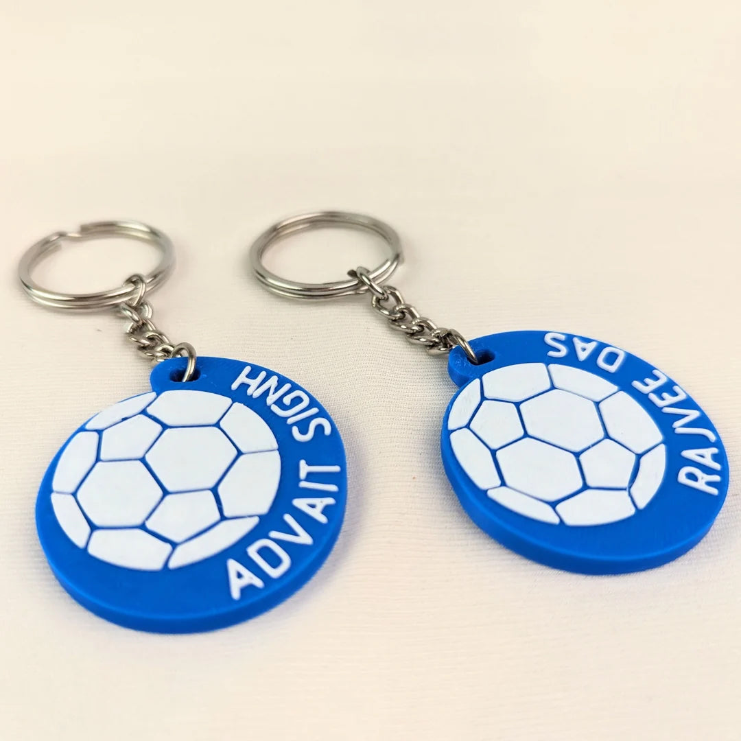 Porte-clés de football – Mini accessoire sportif pour les fans de football