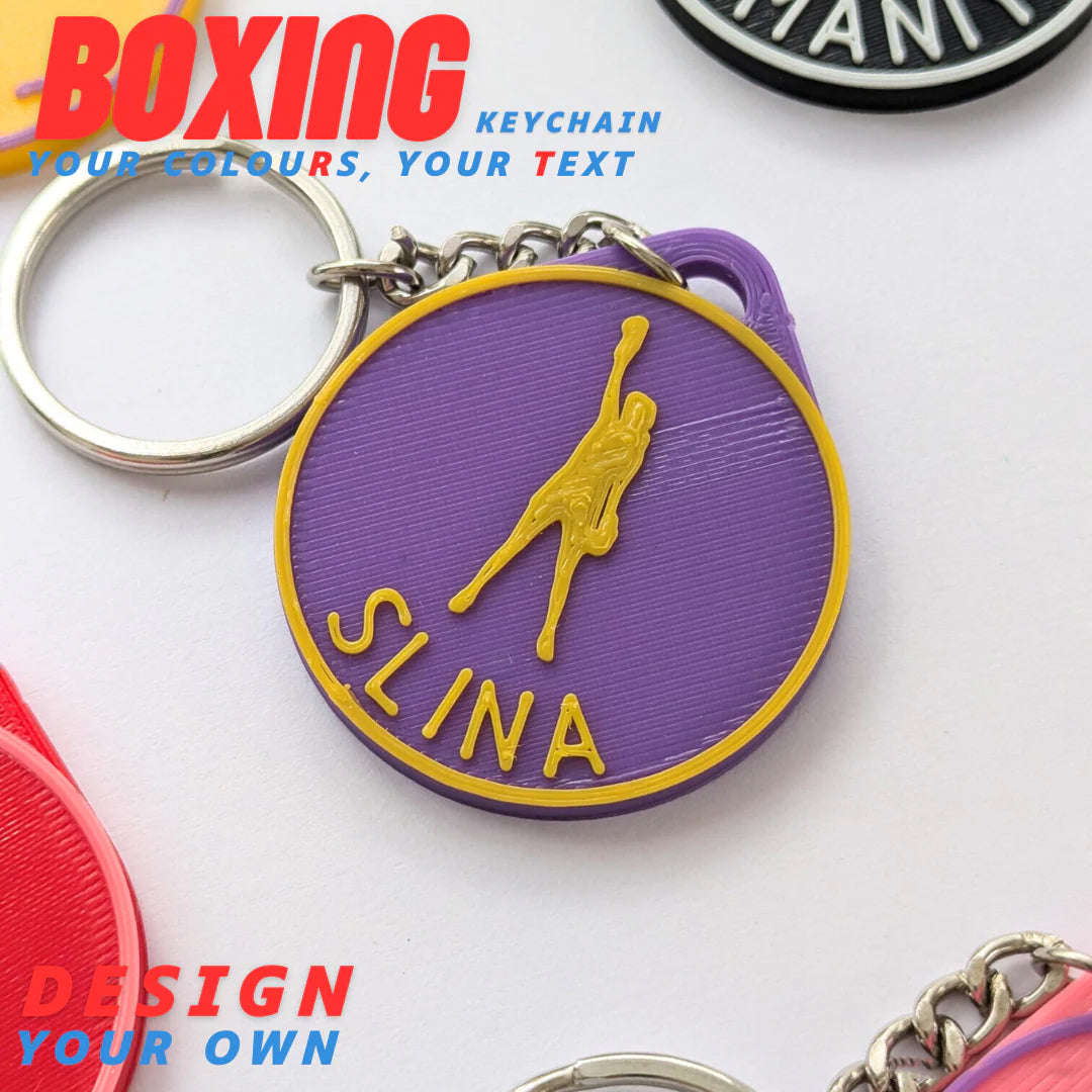 Custom Sports Keychains | Personalized 3D Printed Gifts for Teams & Athletes