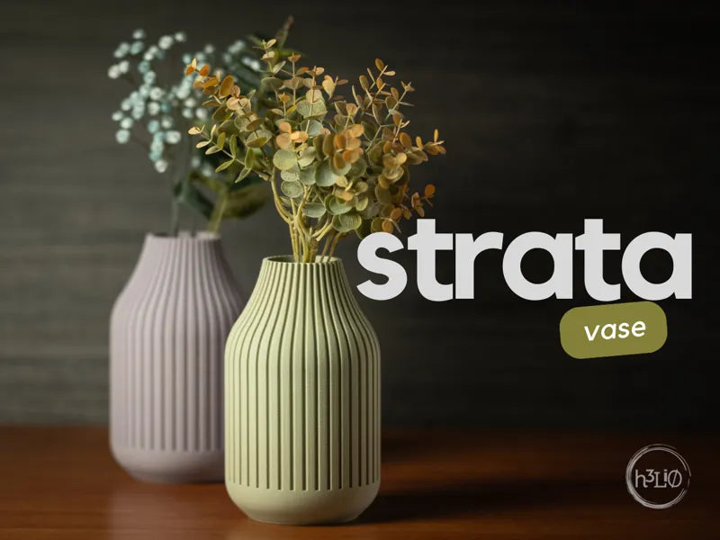 Strata Vase β Modern Layered Design for Elegant Floral Arrangements
