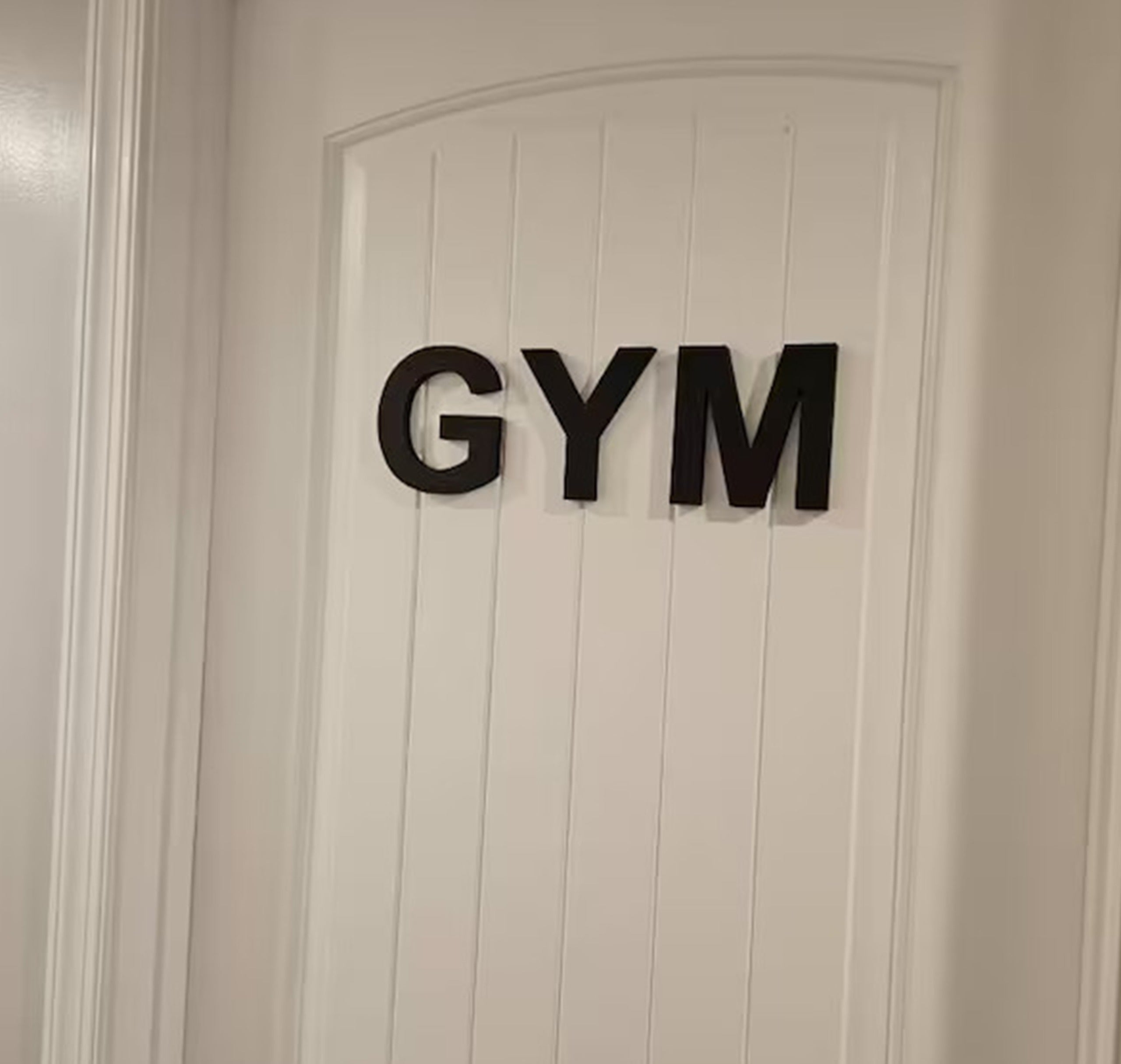Custom Wall Sign Letters with Any Font or Vector File - 1/2 Inch Thick - Indoor Use at Home or Office - Business Name - Nursery - Kids