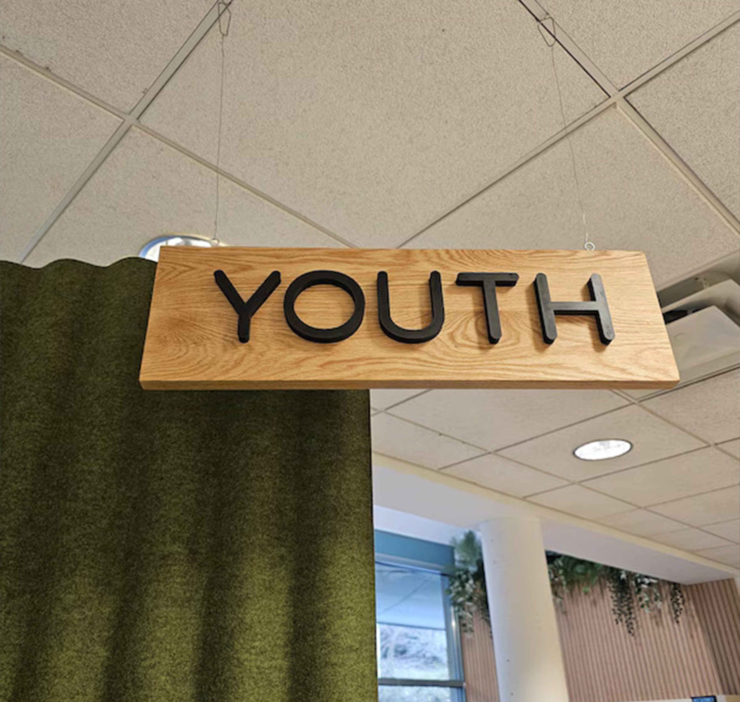 Custom Wall Sign Letters with Any Font or Vector File - 1/2 Inch Thick - Indoor Use at Home or Office - Business Name - Nursery - Kids