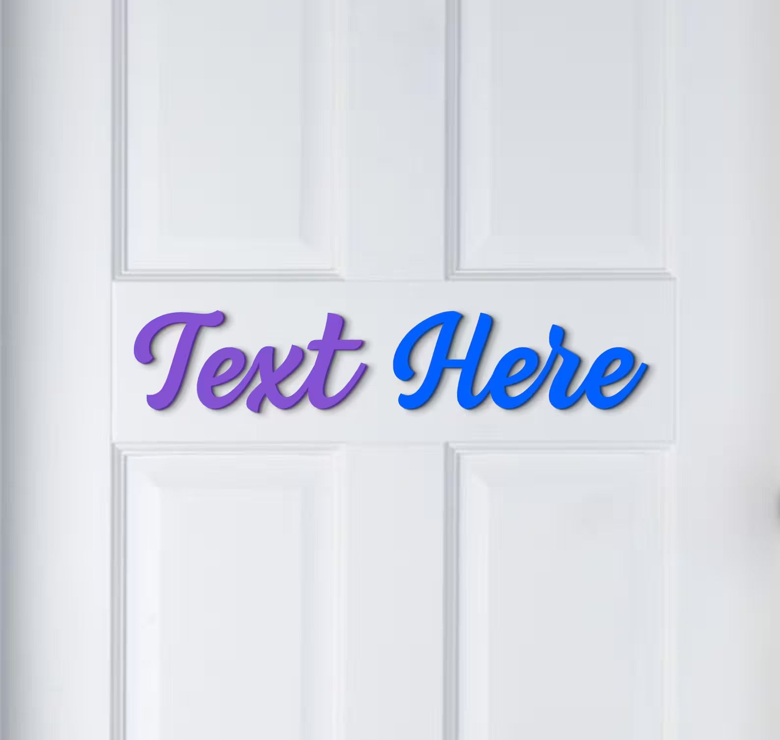 Personalized 3D Printed Name Plaque, Custom Decorative Door Sign for Boys and Girls Rooms, Unique Custom Name Sign for Kids' Room Décor