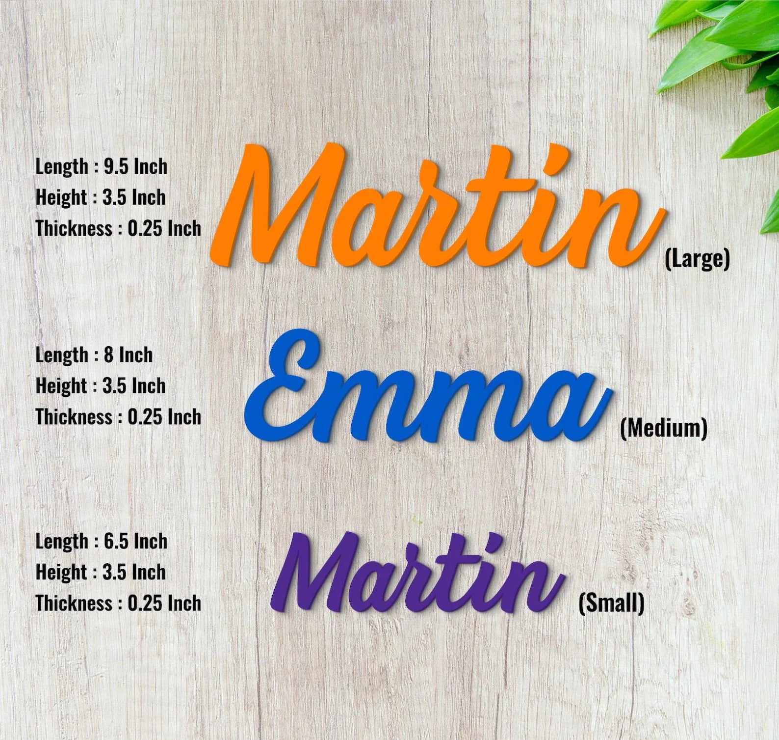 Personalized 3D Printed Name Plaque, Custom Decorative Door Sign for Boys and Girls Rooms, Unique Custom Name Sign for Kids' Room Décor
