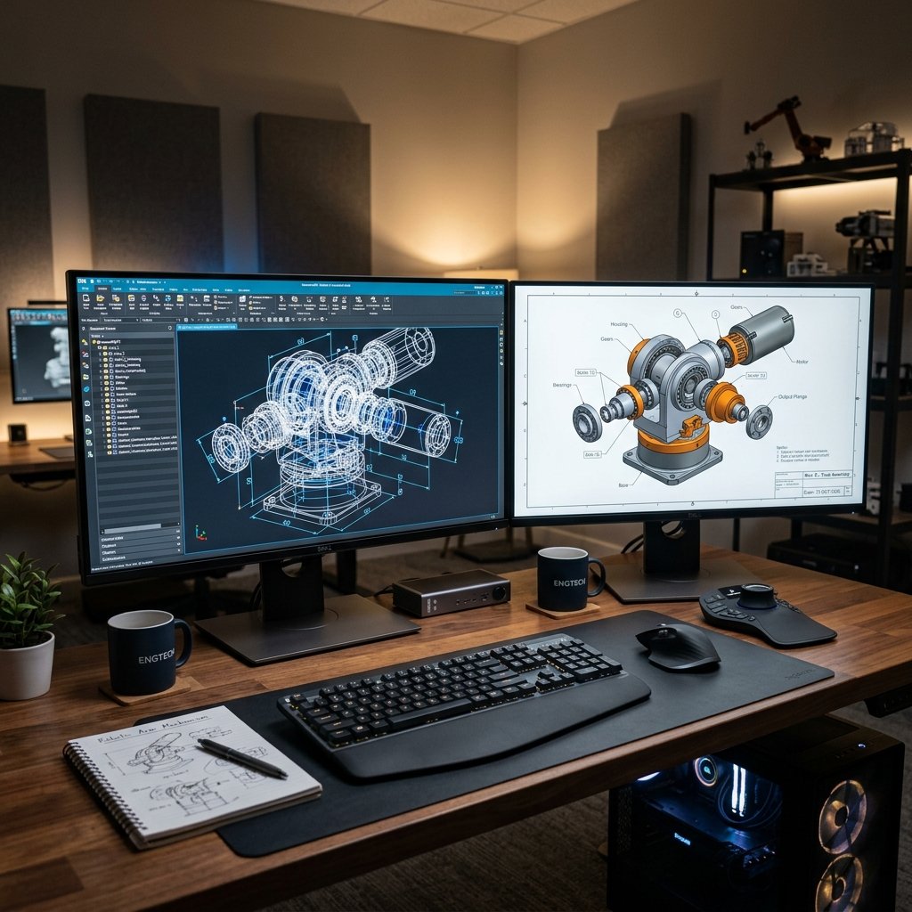 Drone Chassis 3D CAD