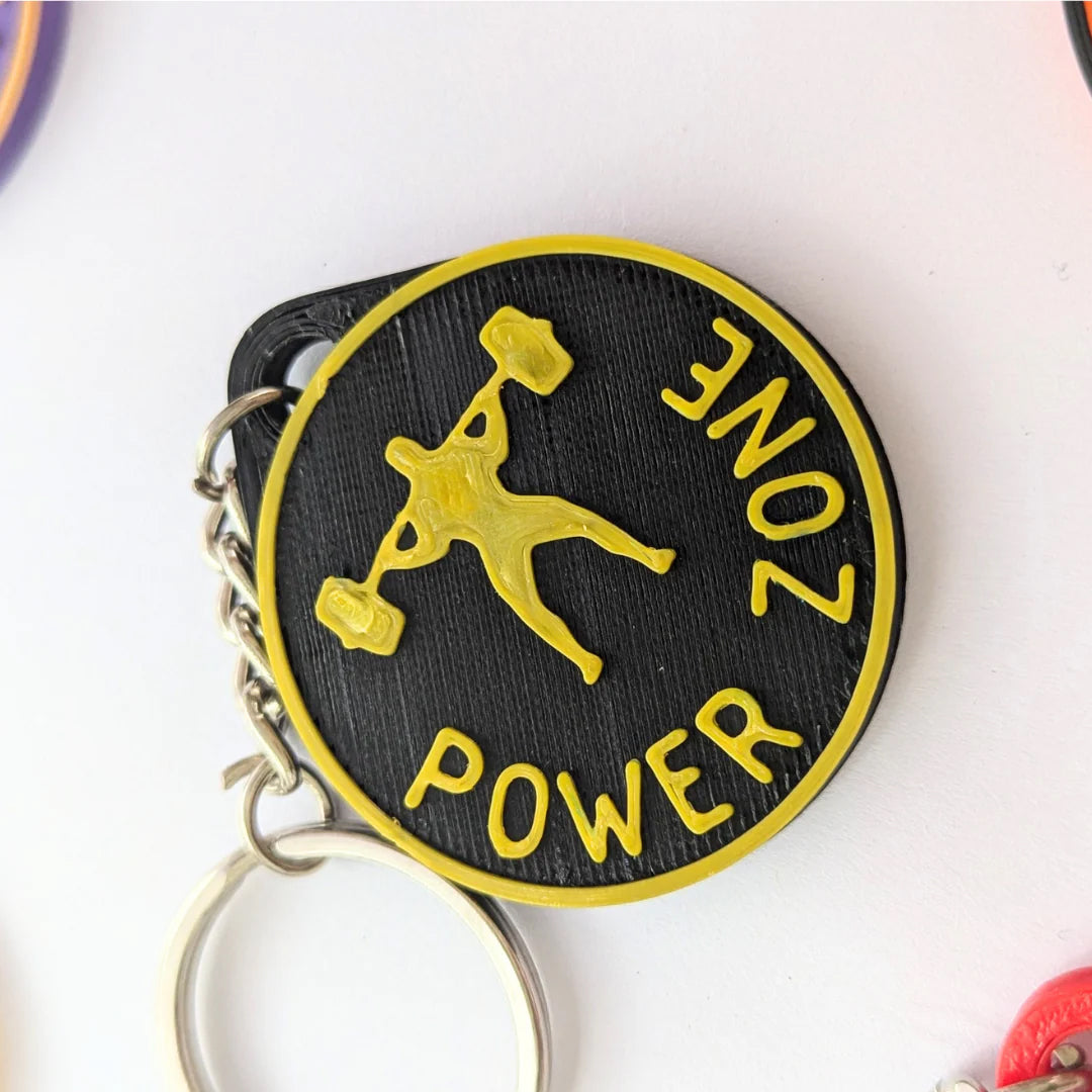 Weightlifting Keychain – Mini Gym-Inspired Accessory for Fitness Lovers
