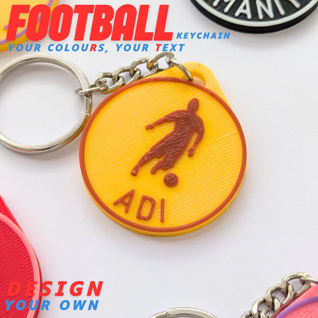 Football Keychain – Mini Sporty Accessory for Football Lovers