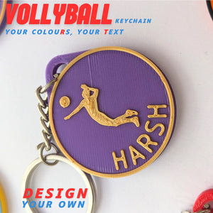 Custom Sports Keychains | Personalized 3D Printed Gifts for Teams & Athletes