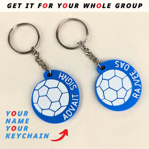 Porte-clés de football – Mini accessoire sportif pour les fans de football