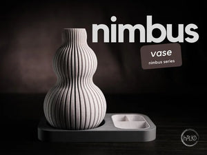 Nimbus Vase – Elegant Minimalist Vase for Modern Floral Arrangements