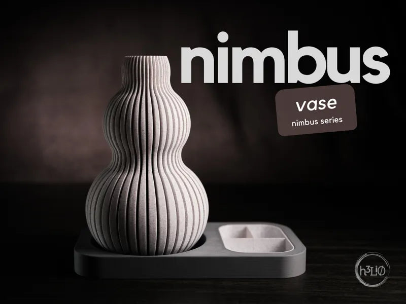 Nimbus Vase – Elegant Minimalist Vase for Modern Floral Arrangements