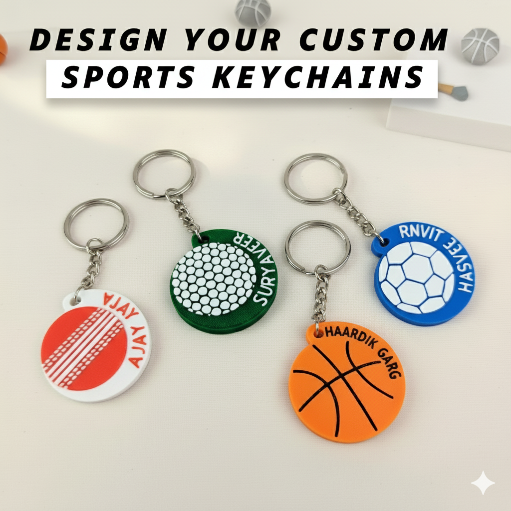Porte-clés de golf – Mini accessoire sportif pour les amateurs de golf