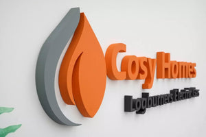 Custom Wall Sign Letters with Any Font or Vector File - 1/2 Inch Thick - Indoor Use at Home or Office - Business Name - Nursery - Kids