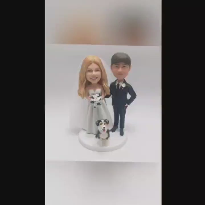 Custom 3D Printed Figurine from Photo – Personalized Gift for Any Occasion | Family, Couple, Kids, Pets, Friends