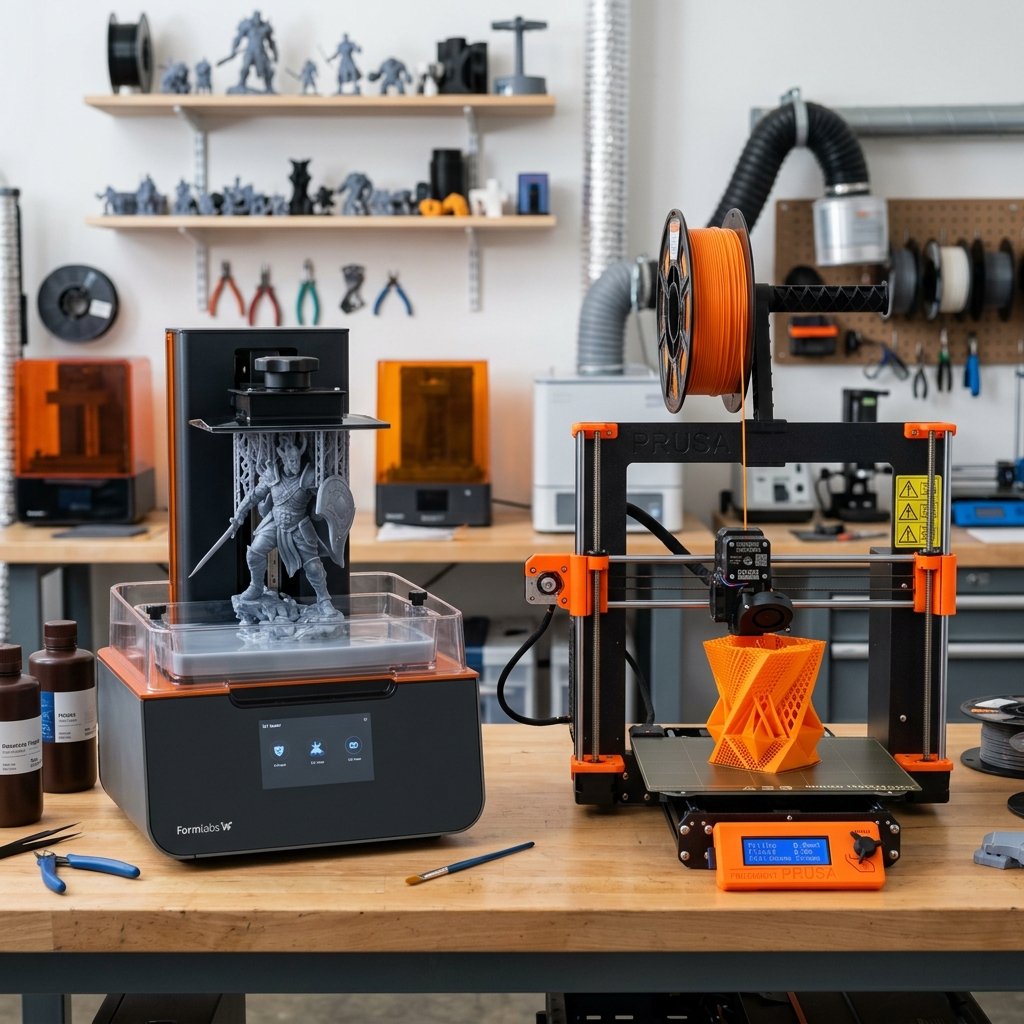 Choosing Between FDM and SLA Resin 3D Printing: A Complete Guide