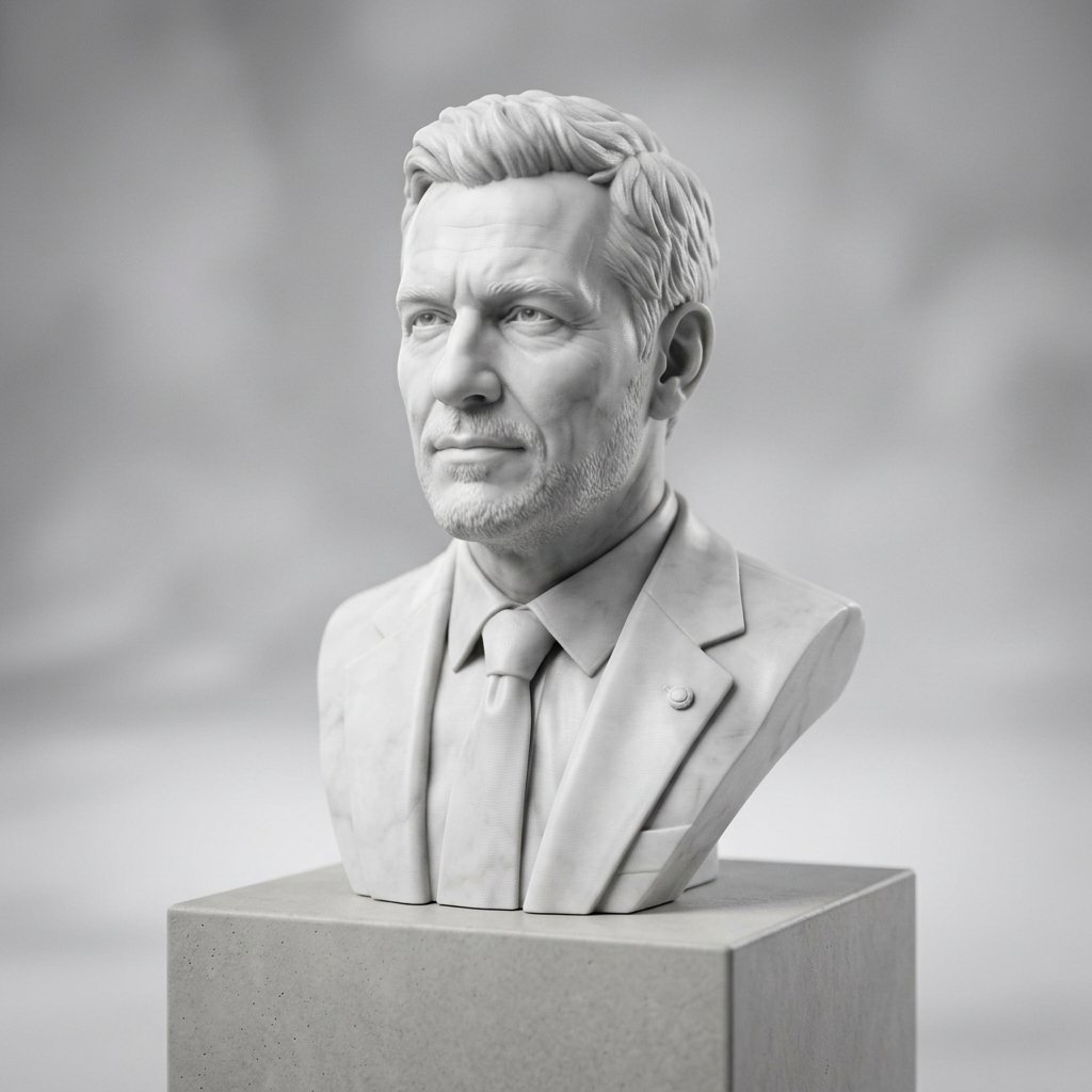 Personalized Portrait Bust