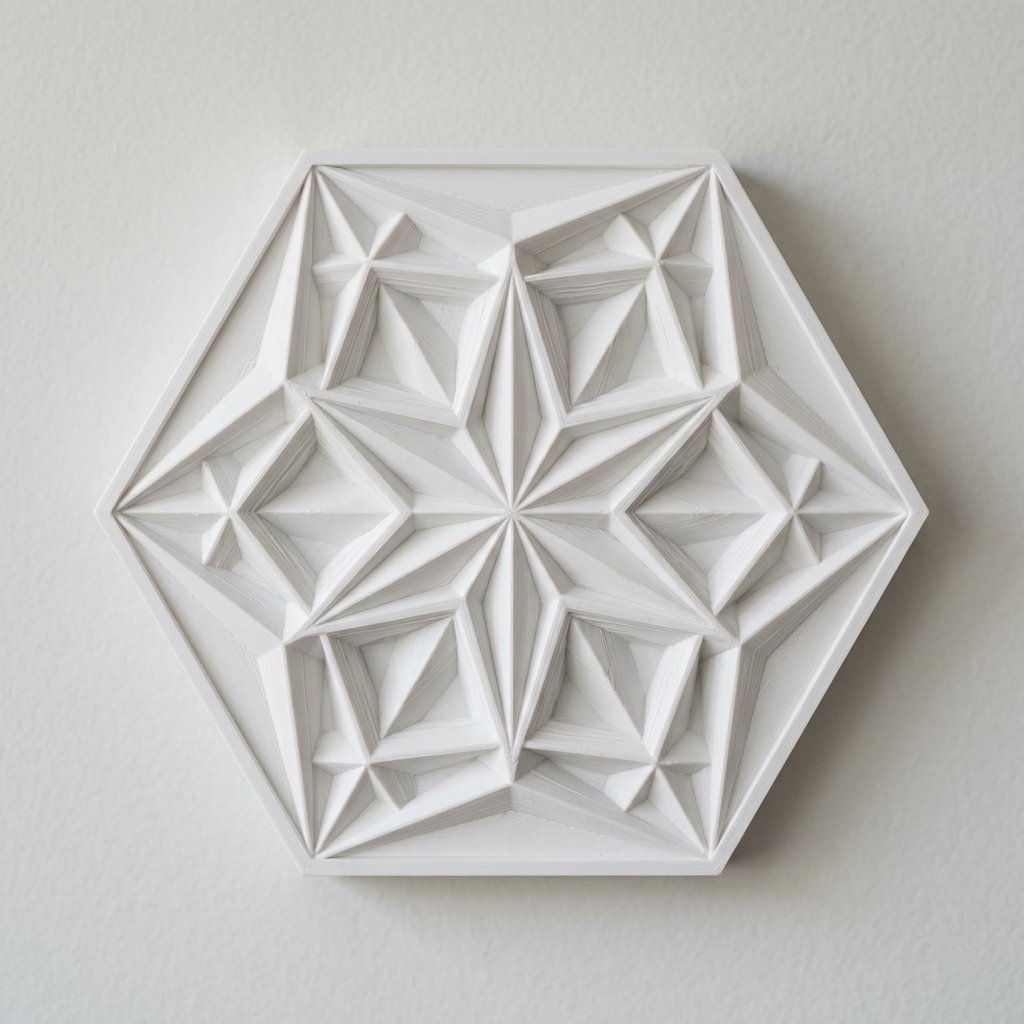 Hexagon Geometric Panel